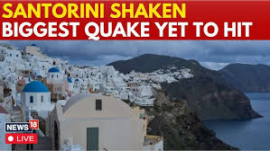 Santorini Earthquake News